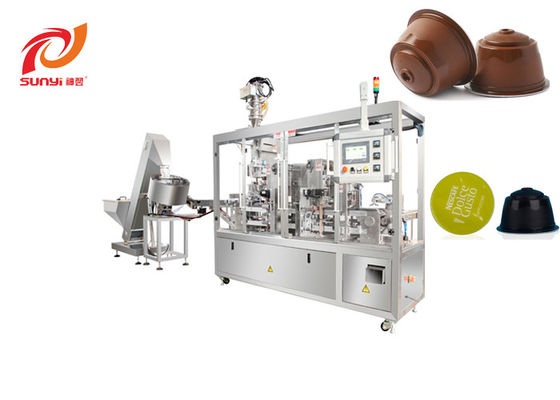 Máquina de rellenar de la esterilización ISO9001 de la cápsula ULTRAVIOLETA del café