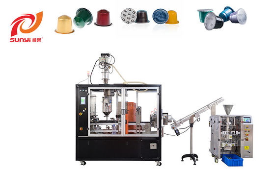 Máquina compatible 2021 del lacre del relleno del café de Nespresso con la máquina de ensacar de la cápsula
